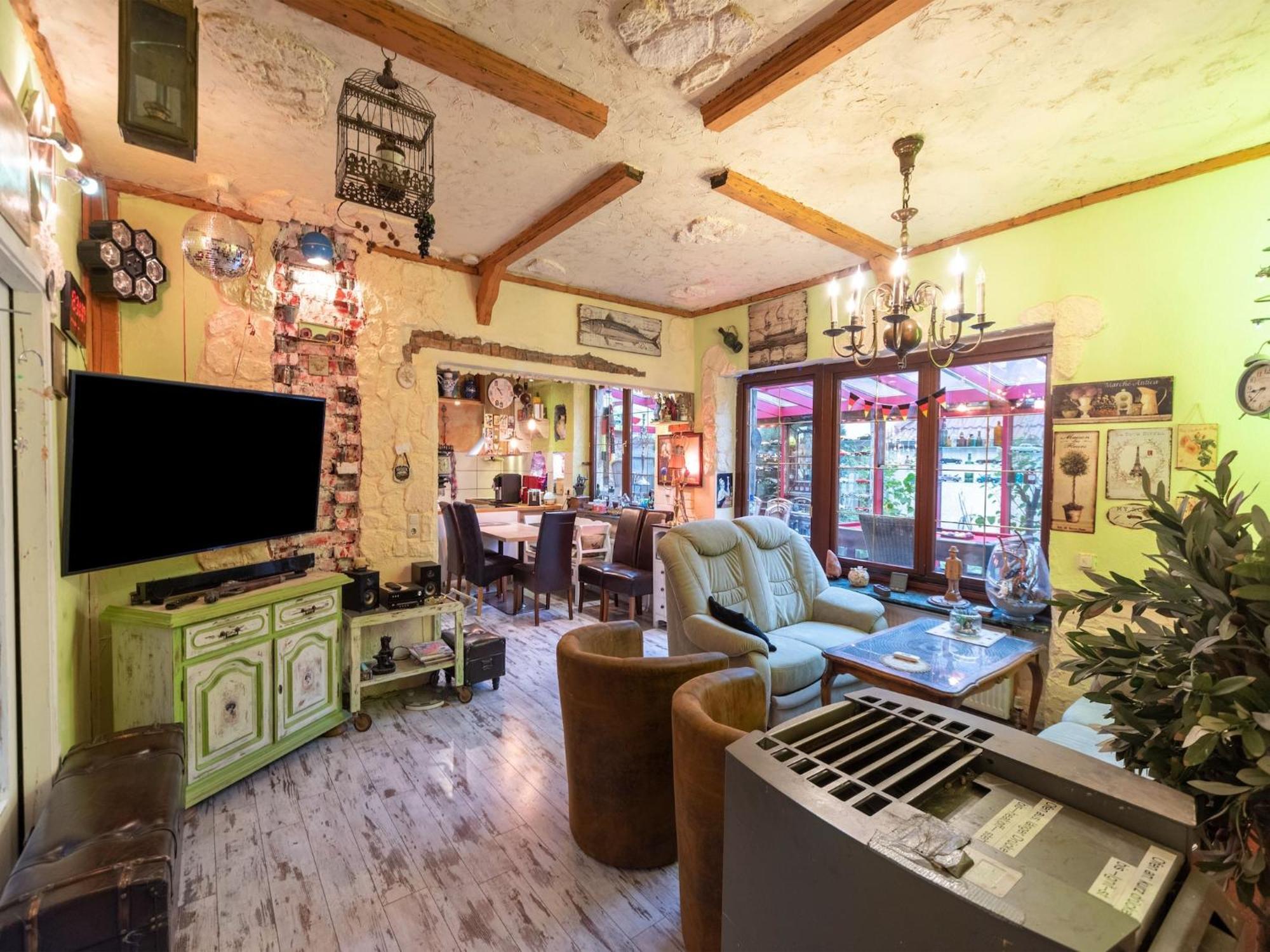 Comfortable Apartment In Wismar Mecklenburg With Fireplace Exteriér fotografie